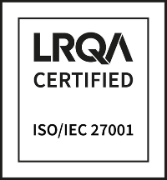 LRQA certified to ISO/IEC 27001
